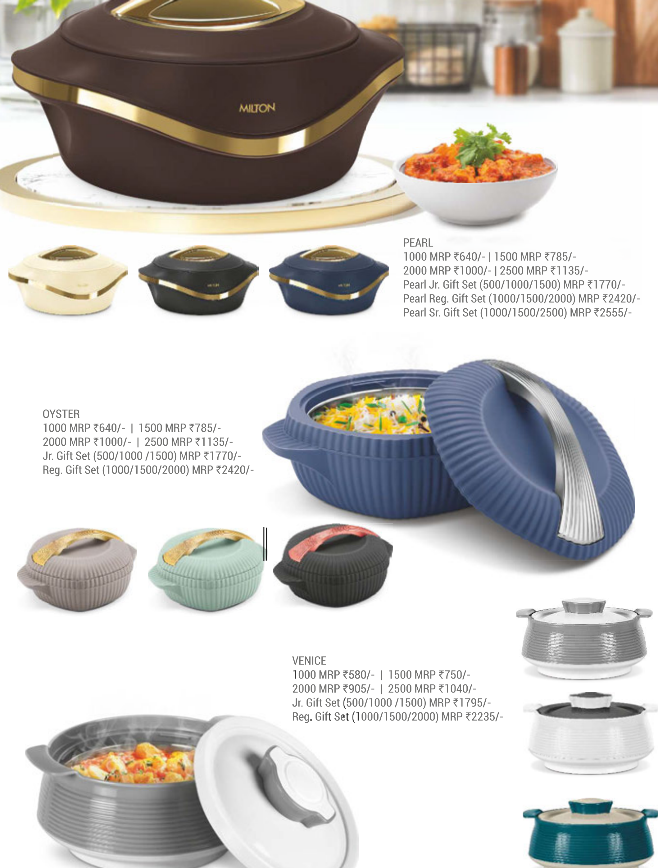 Milton Chef Deluxe Insulated Hot Serve Set