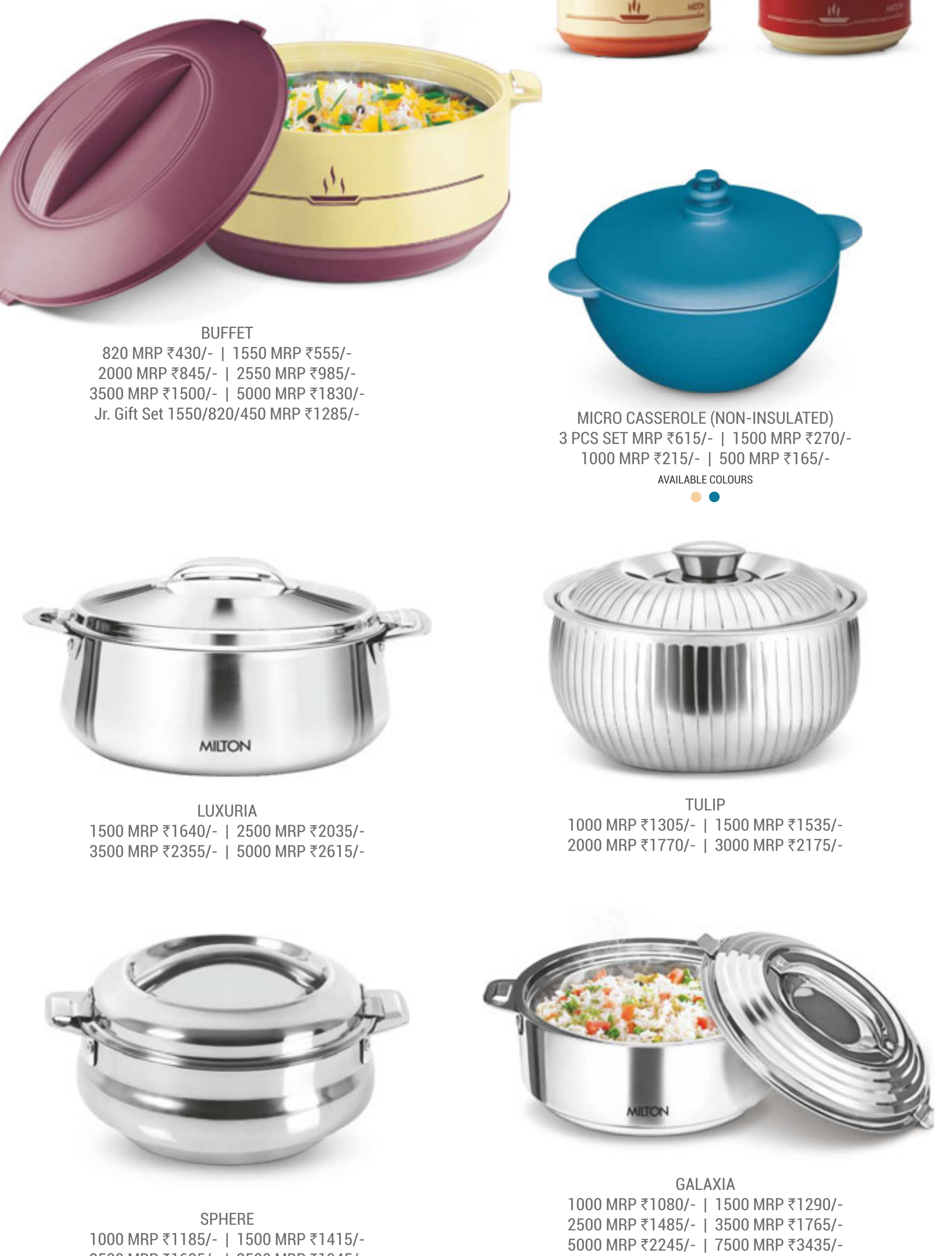 Milton Marvel Insulated Casserole 2500ml