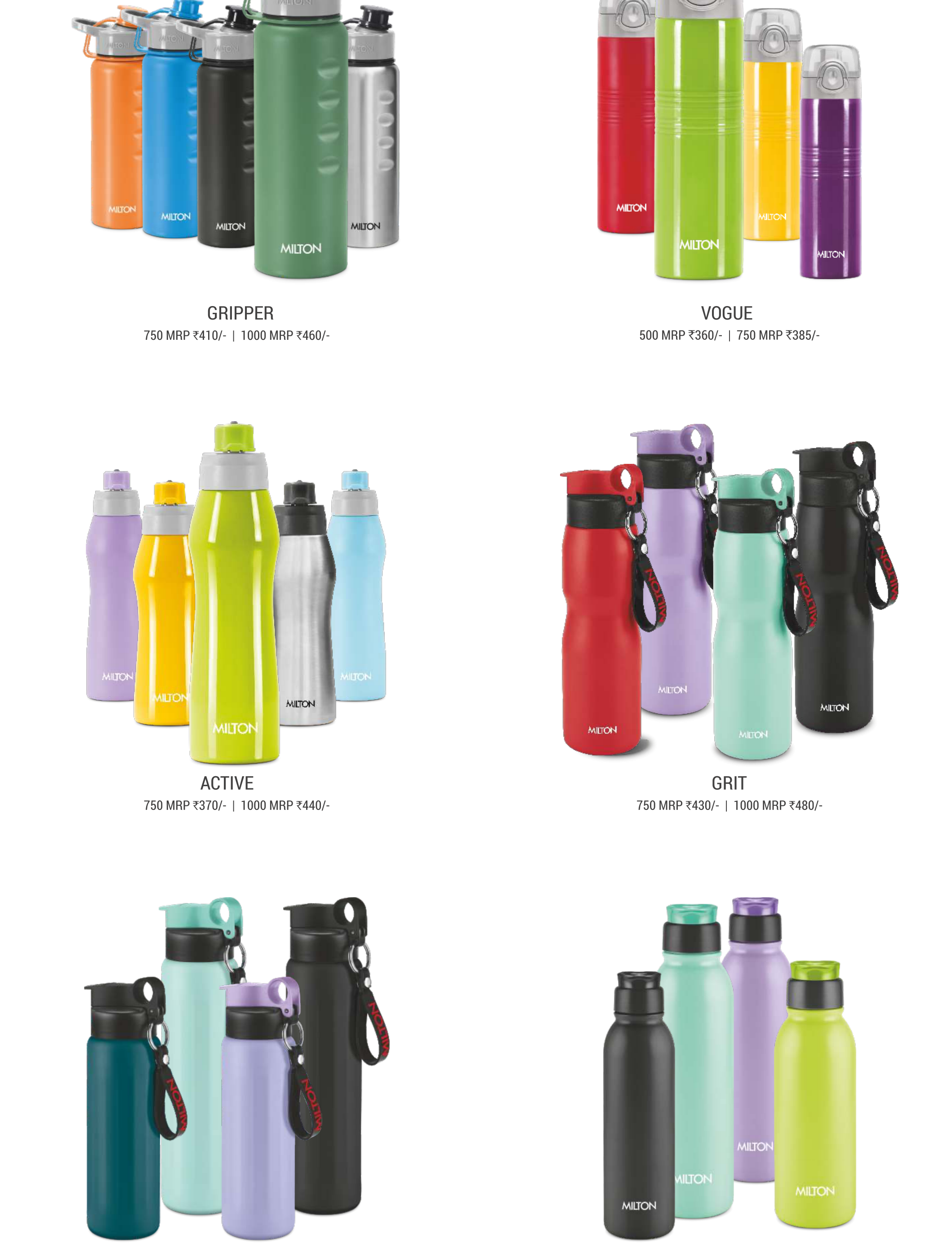 Milton Thermosteel Prime Vacuum Flask 1000ml