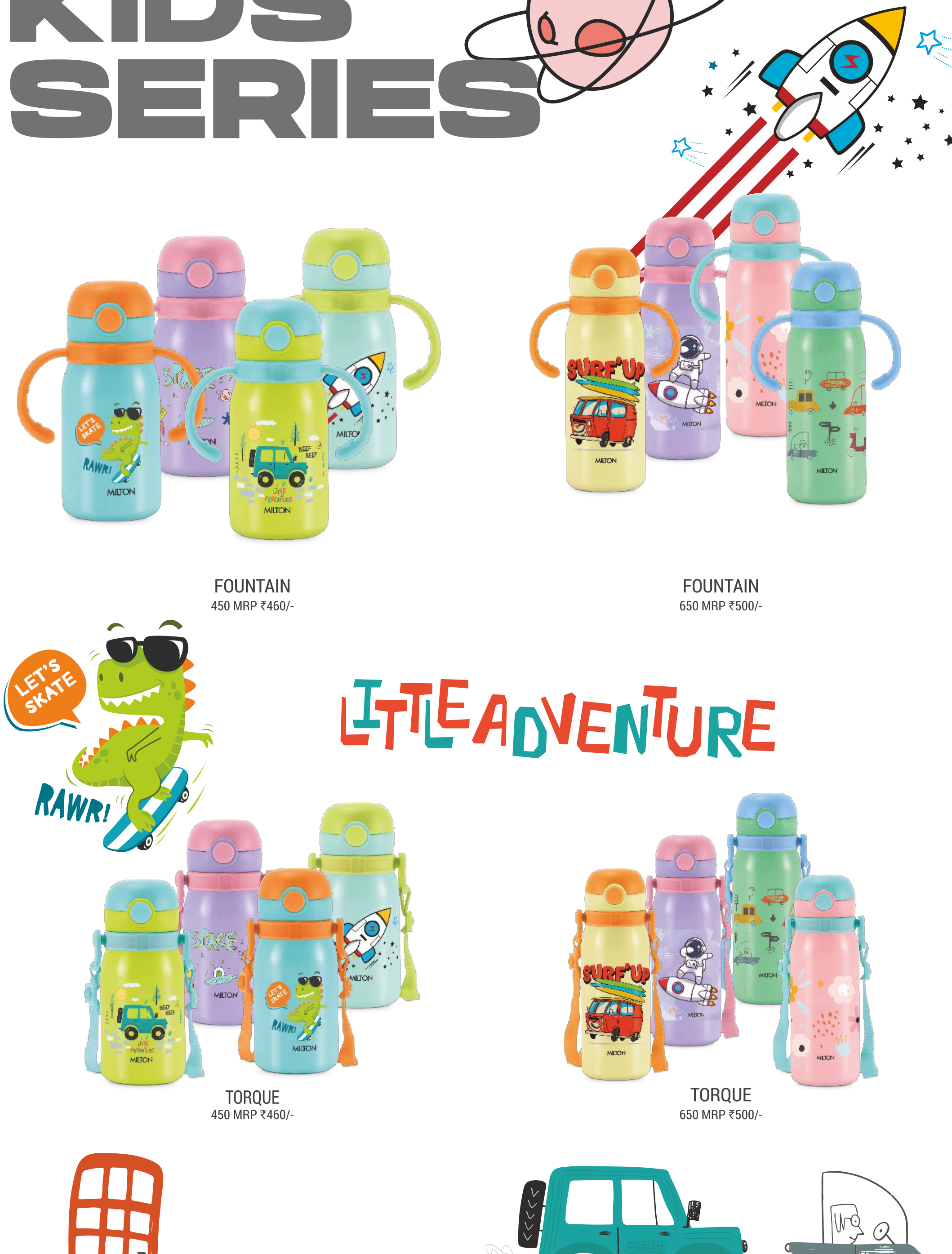 Milton Ultra Steel Sports Water Bottle