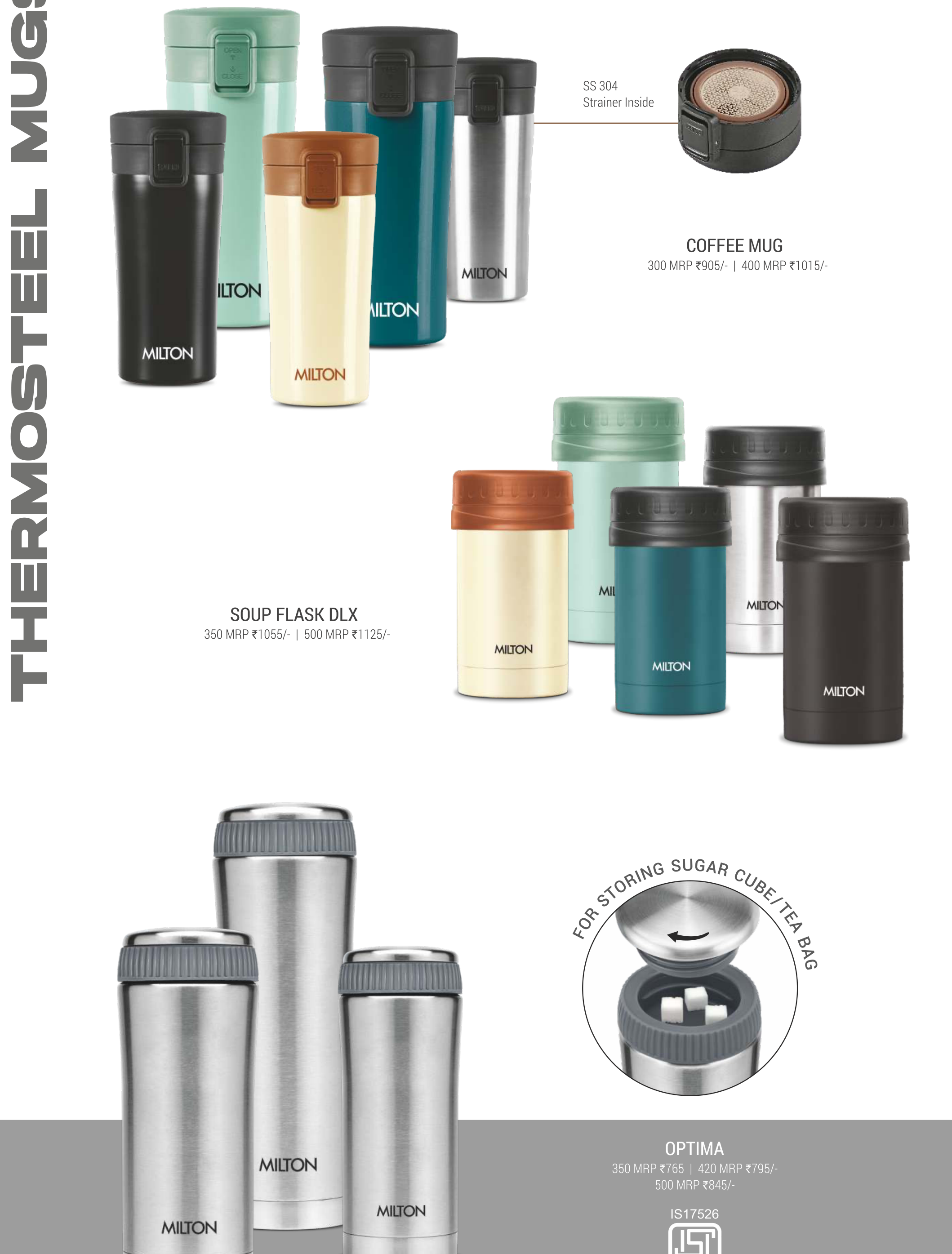 Milton Velocity Steel Hydration Bottle 600ml
