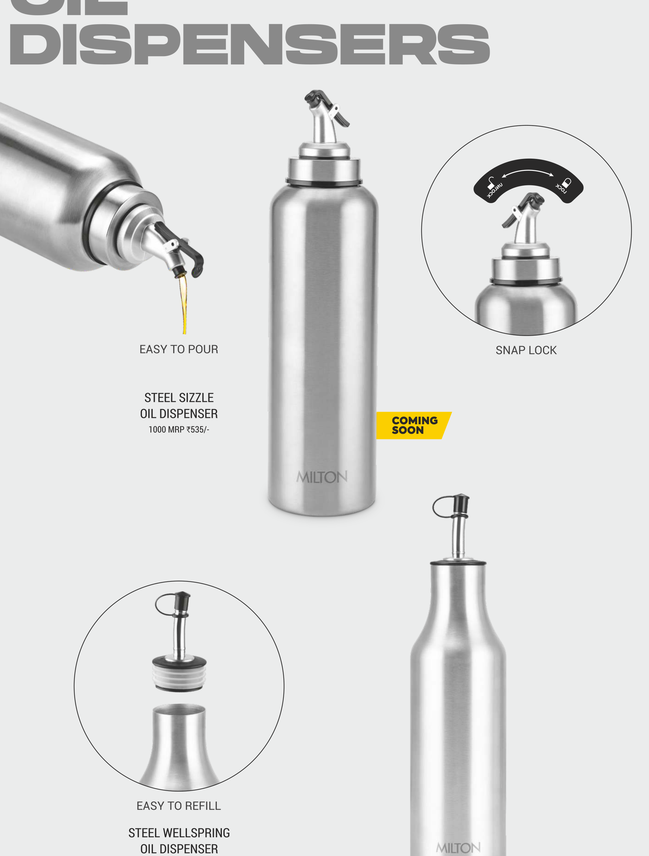 Milton Peak Vacuum Insulated Water Bottle