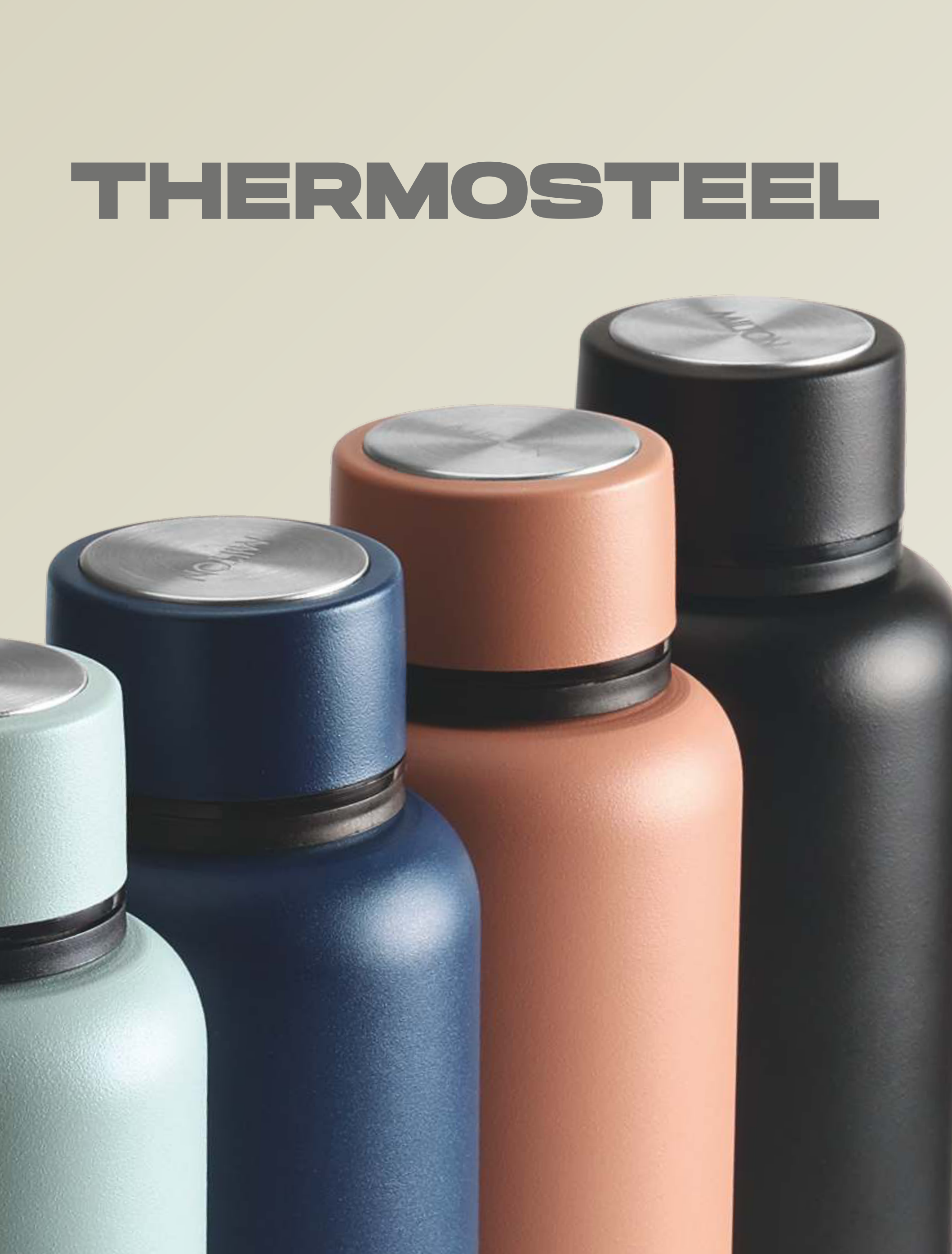 Milton Steeltron Thermal Vacuum Flask 1000ml