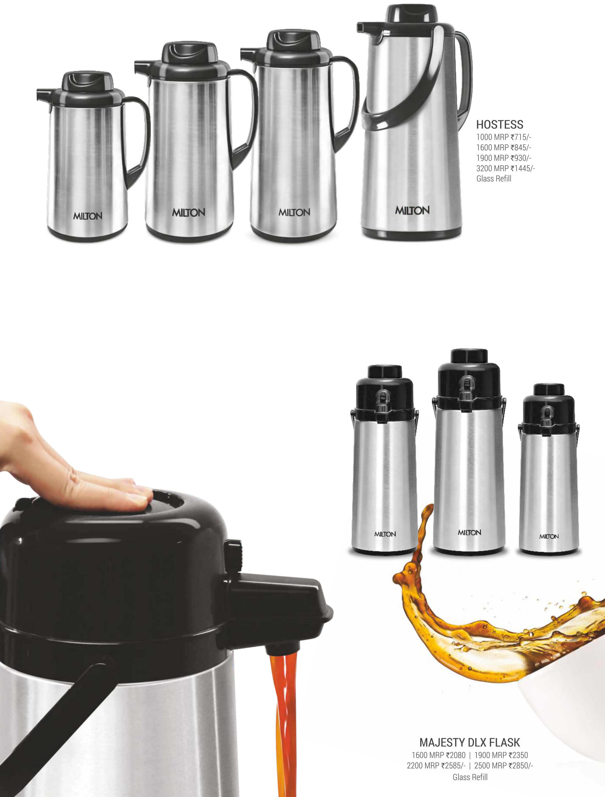 Milton Pulse Thermal Vacuum Flask 750ml