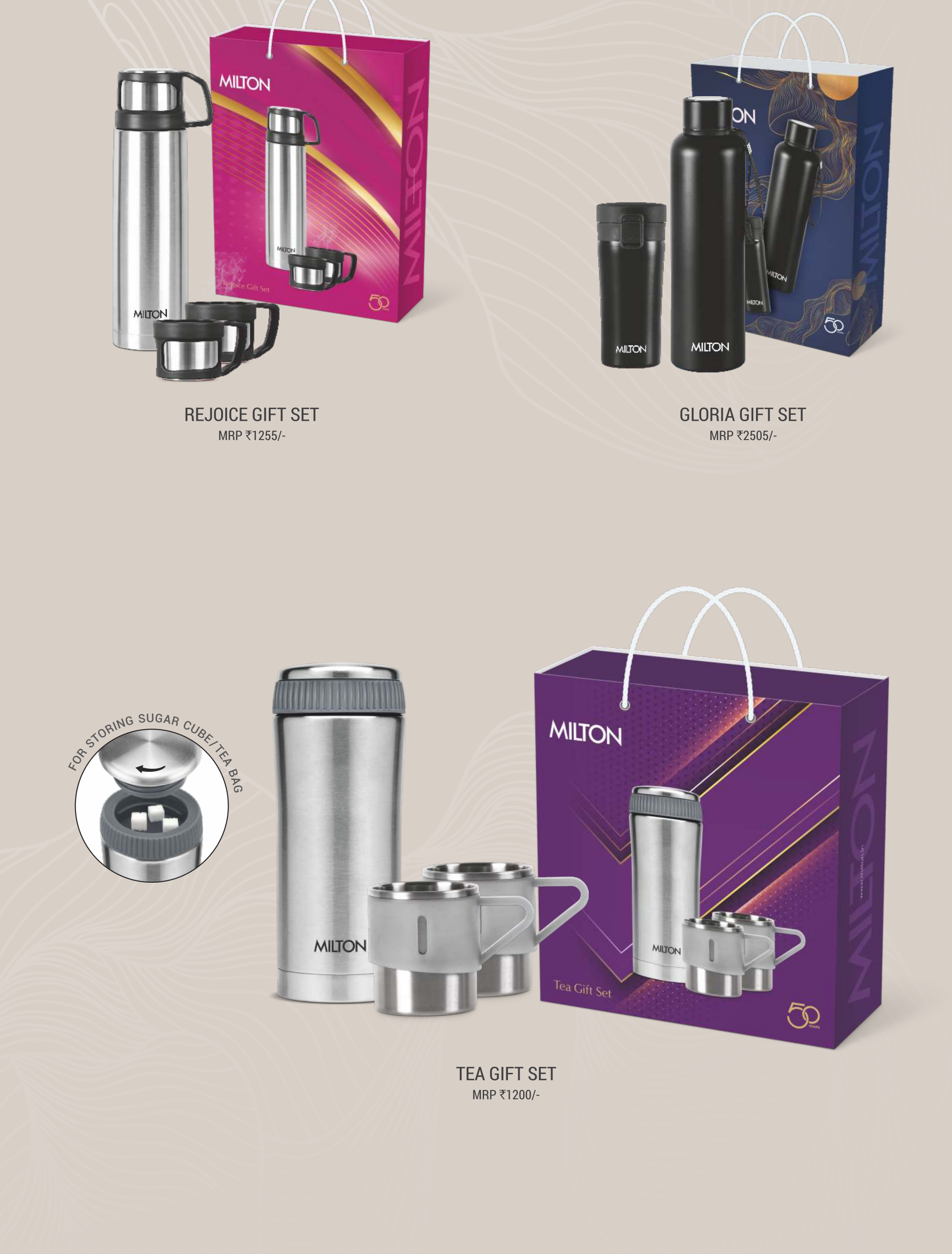 Milton Edge Stainless Steel Hydration Flask 750ml