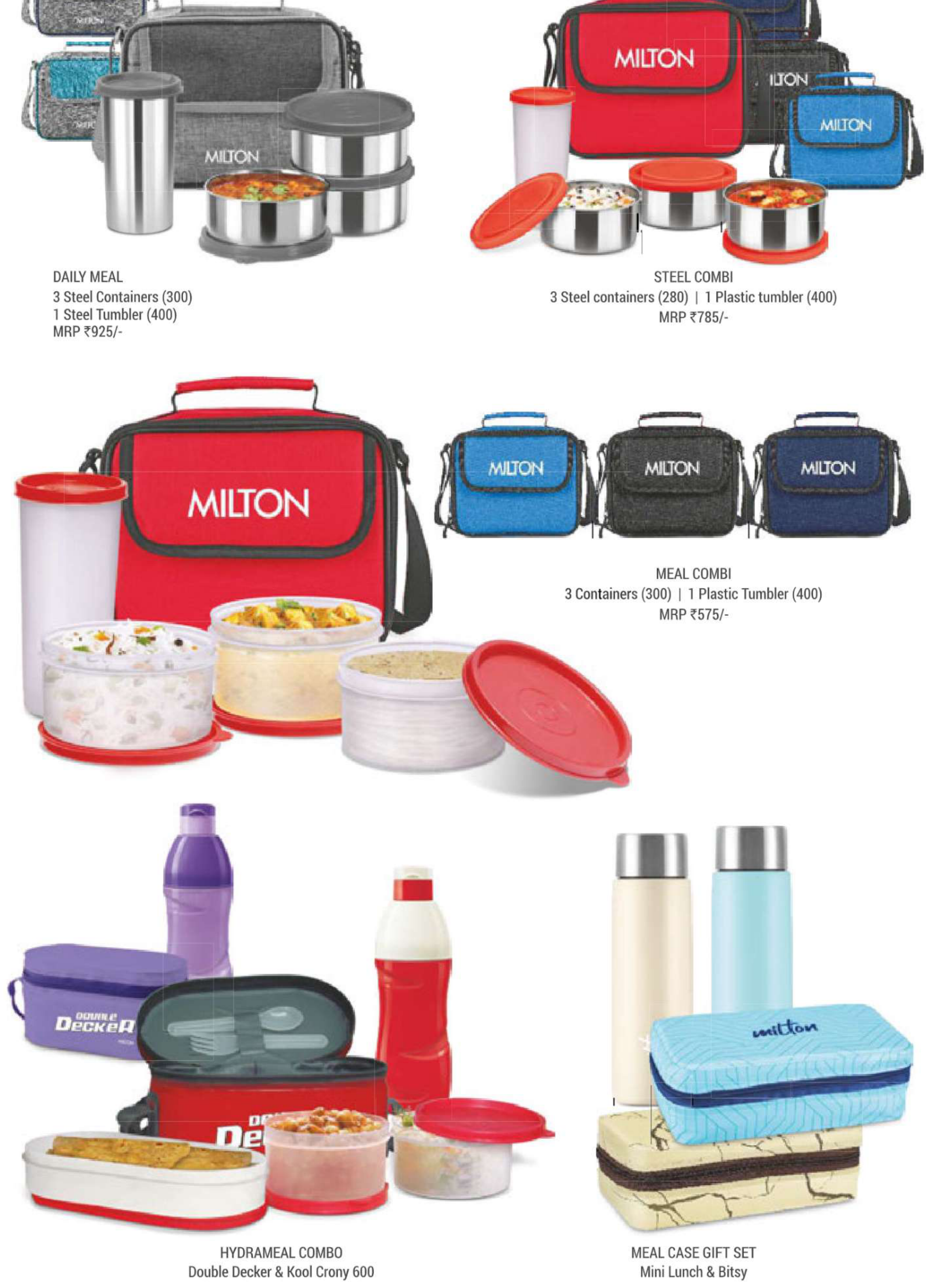 Milton Vortex Insulated Meal Carrier