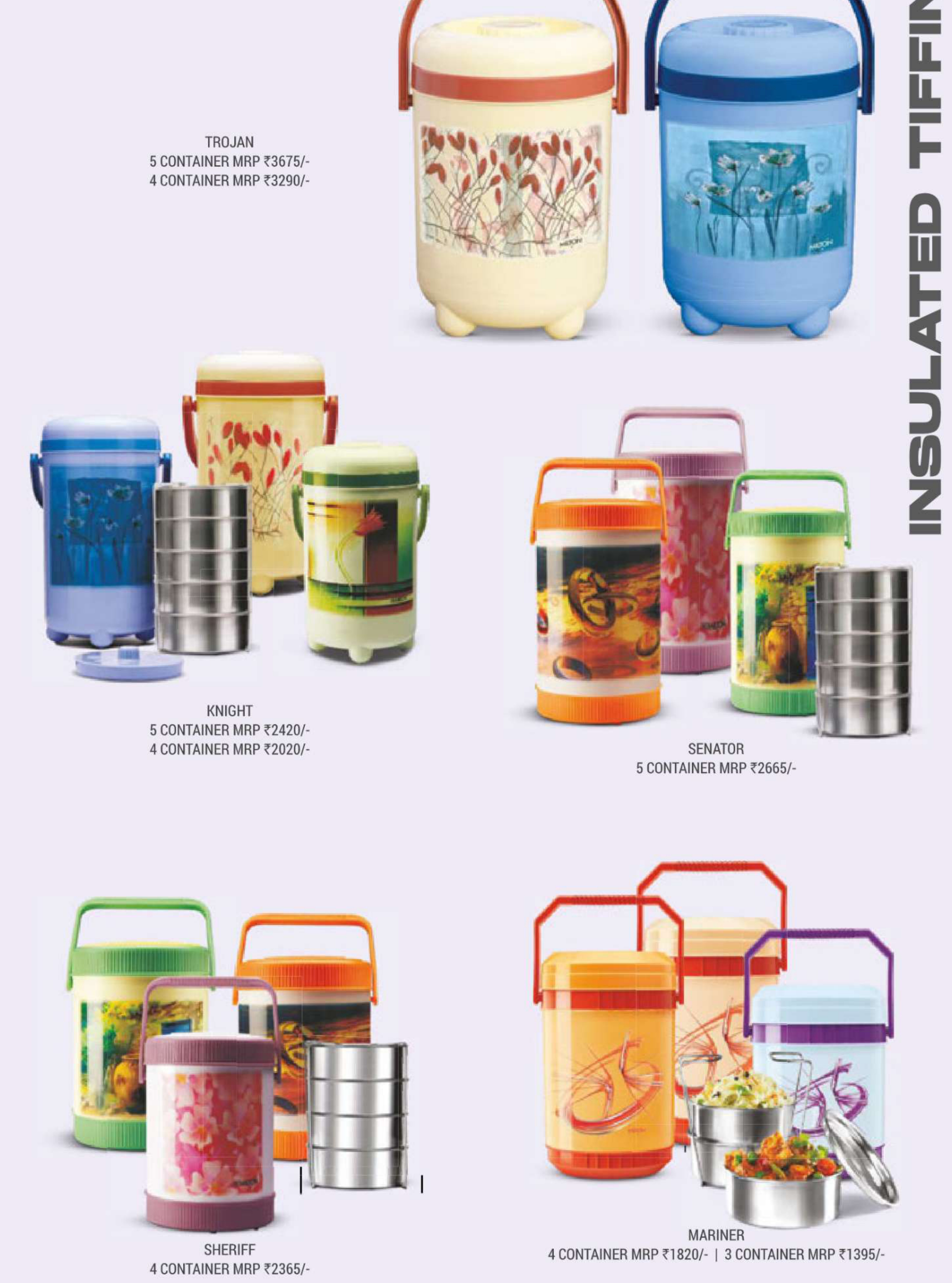 Milton Horizon Insulated Thermal Food Carrier