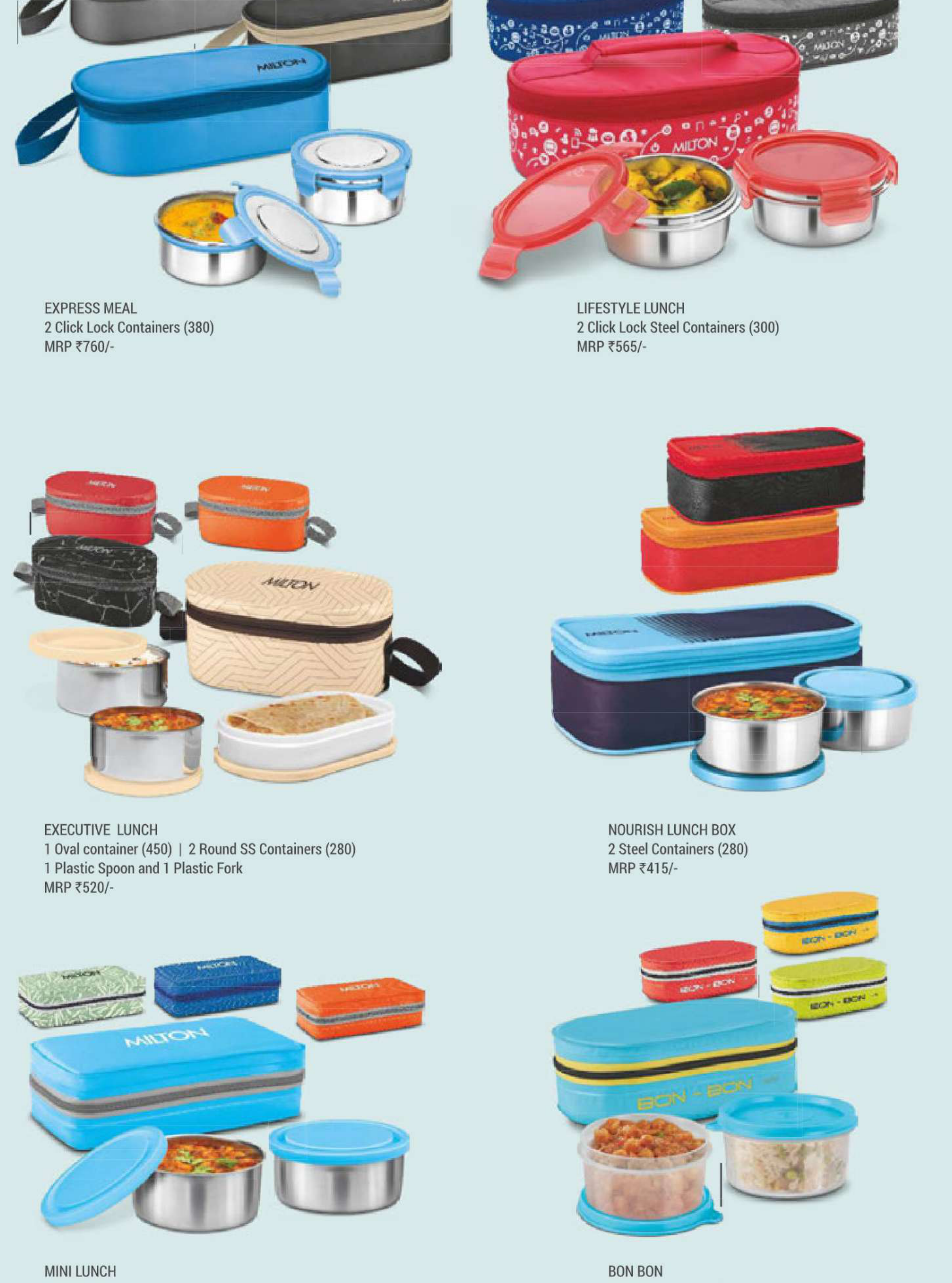 Milton Eco Lunch Insulated Food Box Set