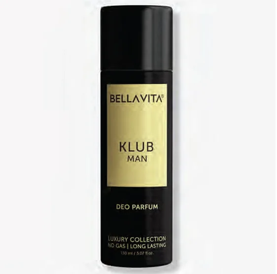 Bella Vita Klub Man No Gas Deo Parfum (150ml)
