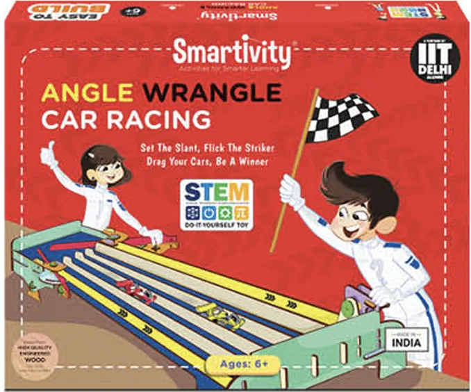 Smartivity Angle Wrangle Car Racing (6+ Years)