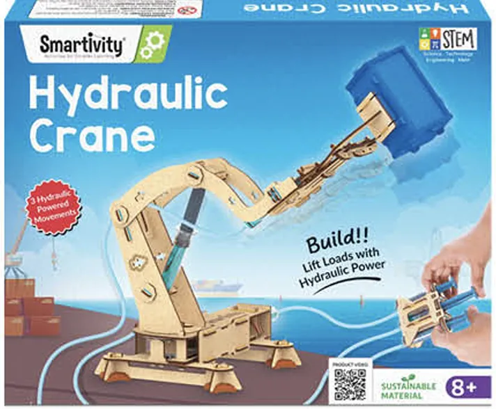 Smartivity Hydraulic Crane (8+ Years)