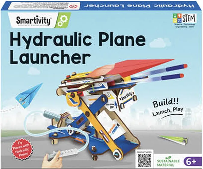 Smartivity Hydraulic Plane Launcher (6+ Years)