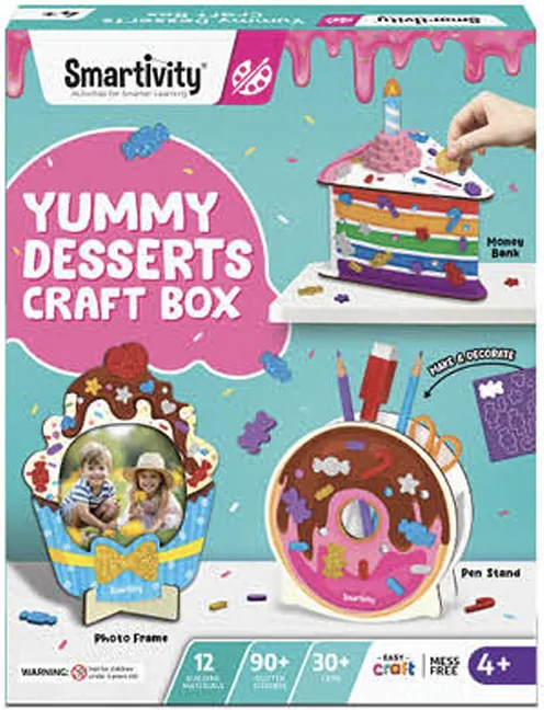 Smartivity Yummy Desserts Craft Box (4+ Years)